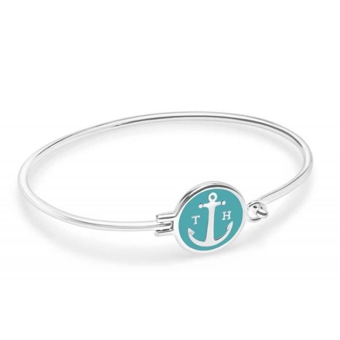 Pulsera Tom Hope Venice Green para mujer, talla S - TOM HOPE - Pulsera - Latón - 16,5 cm - Blanco - Unisex