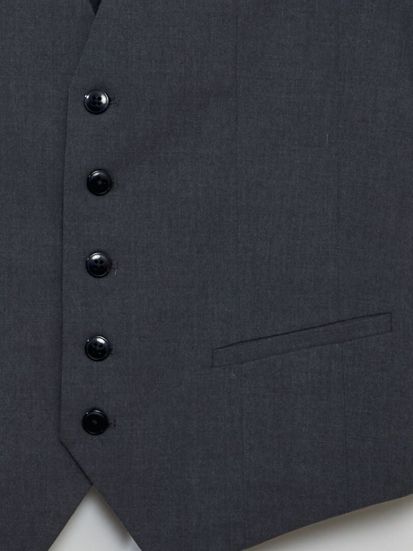 Chaleco estilo camarero - GRIS