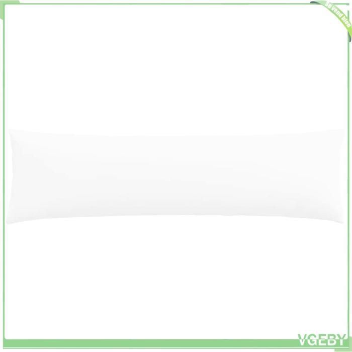 Cojines para sofá - ABI - 2 unidades - Blanco - 145 x 40 cm - Fundas extraíbles