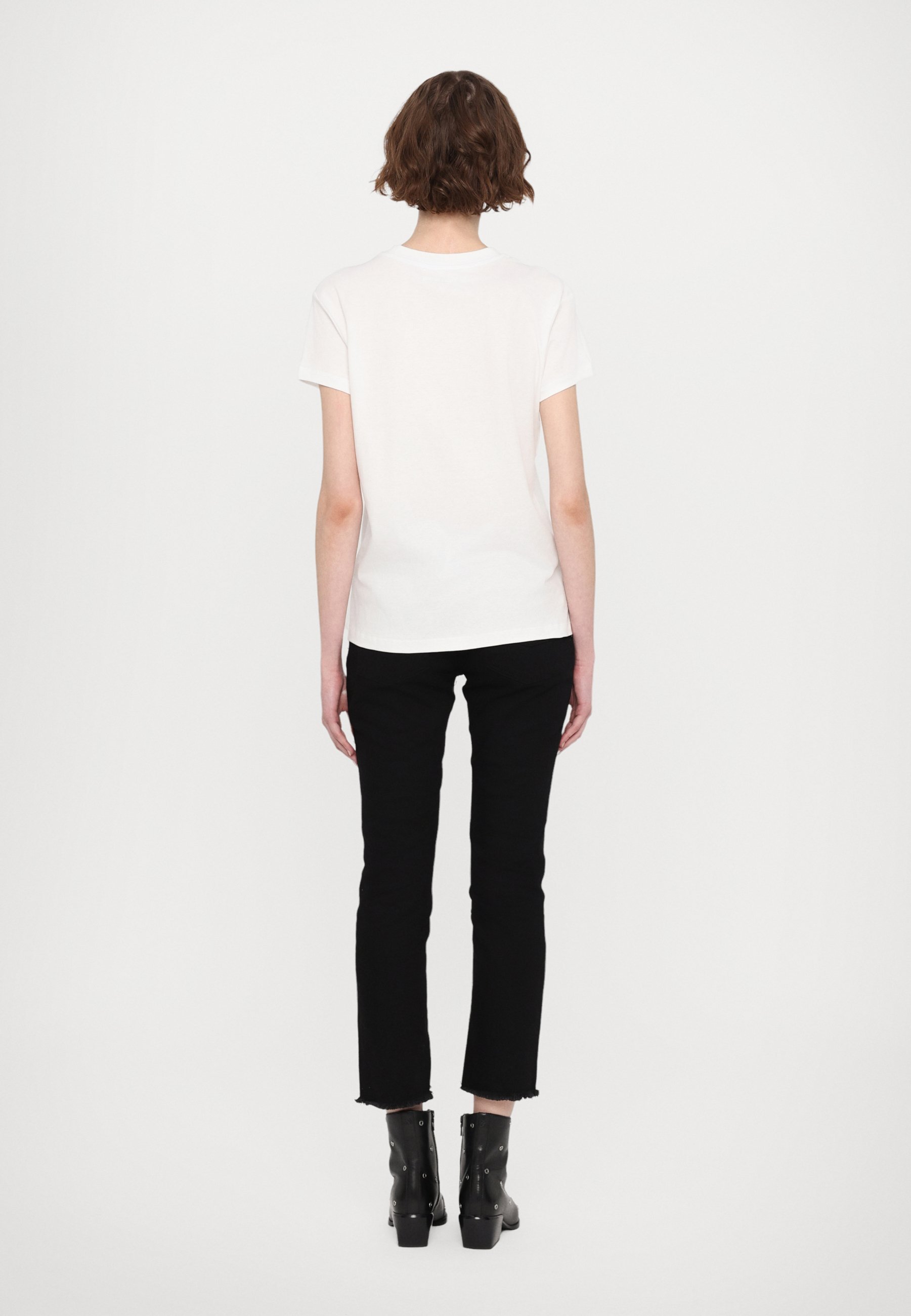 Zadig & Voltaire WALK ICO BLASON ECO - T-shirt stampata - bianca