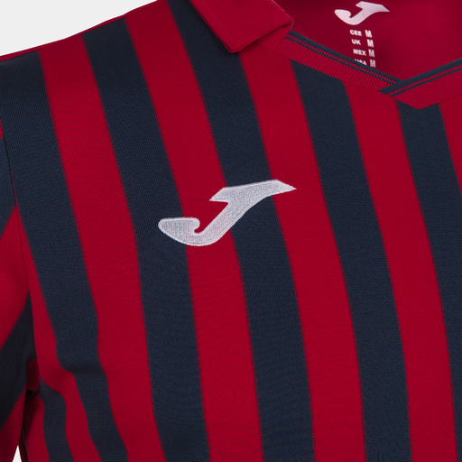 Camiseta Manga Corta Joma Copa Ii Rojo Marino