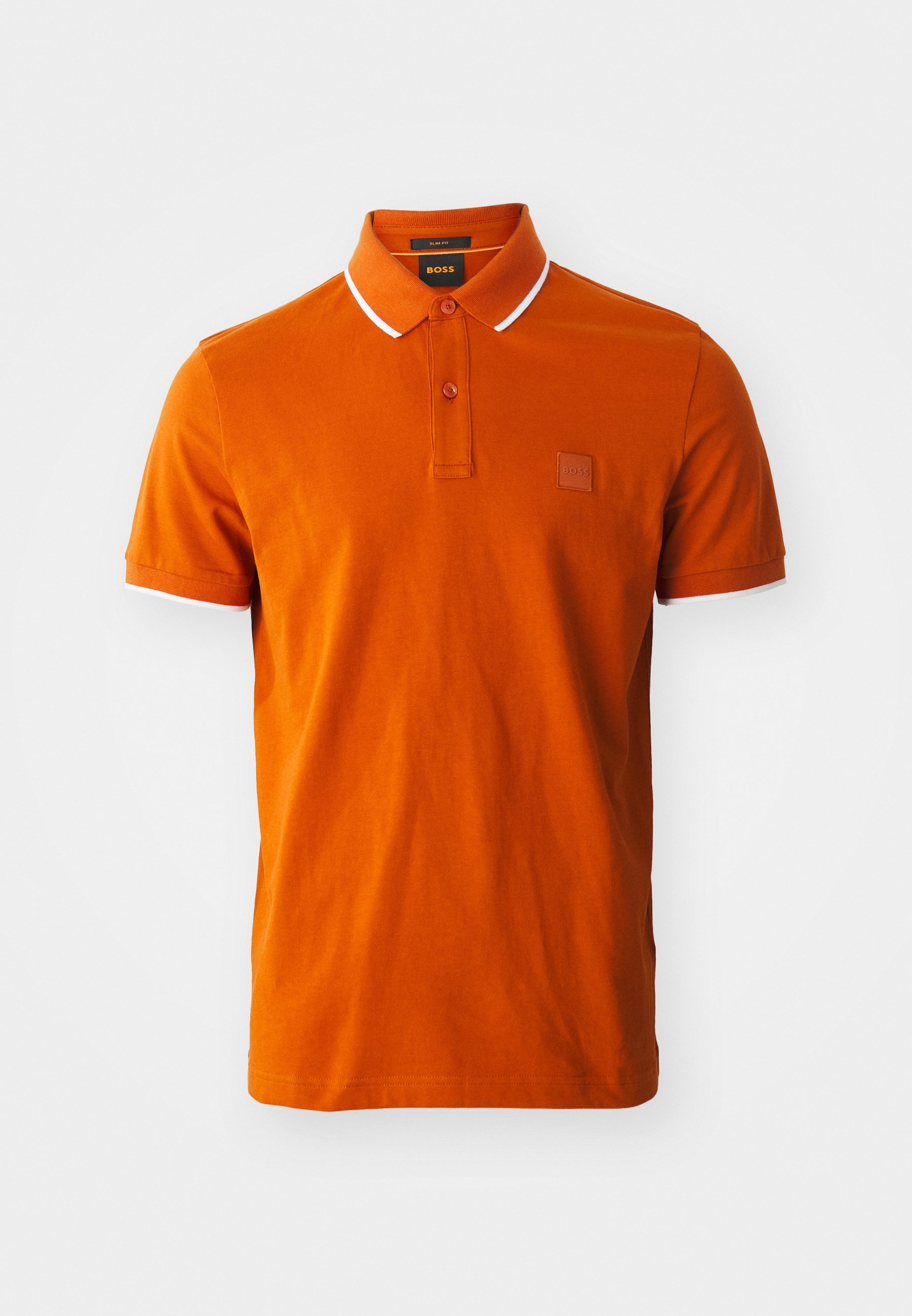 BOSS PASSERTIP - Poloshirt - open oranje