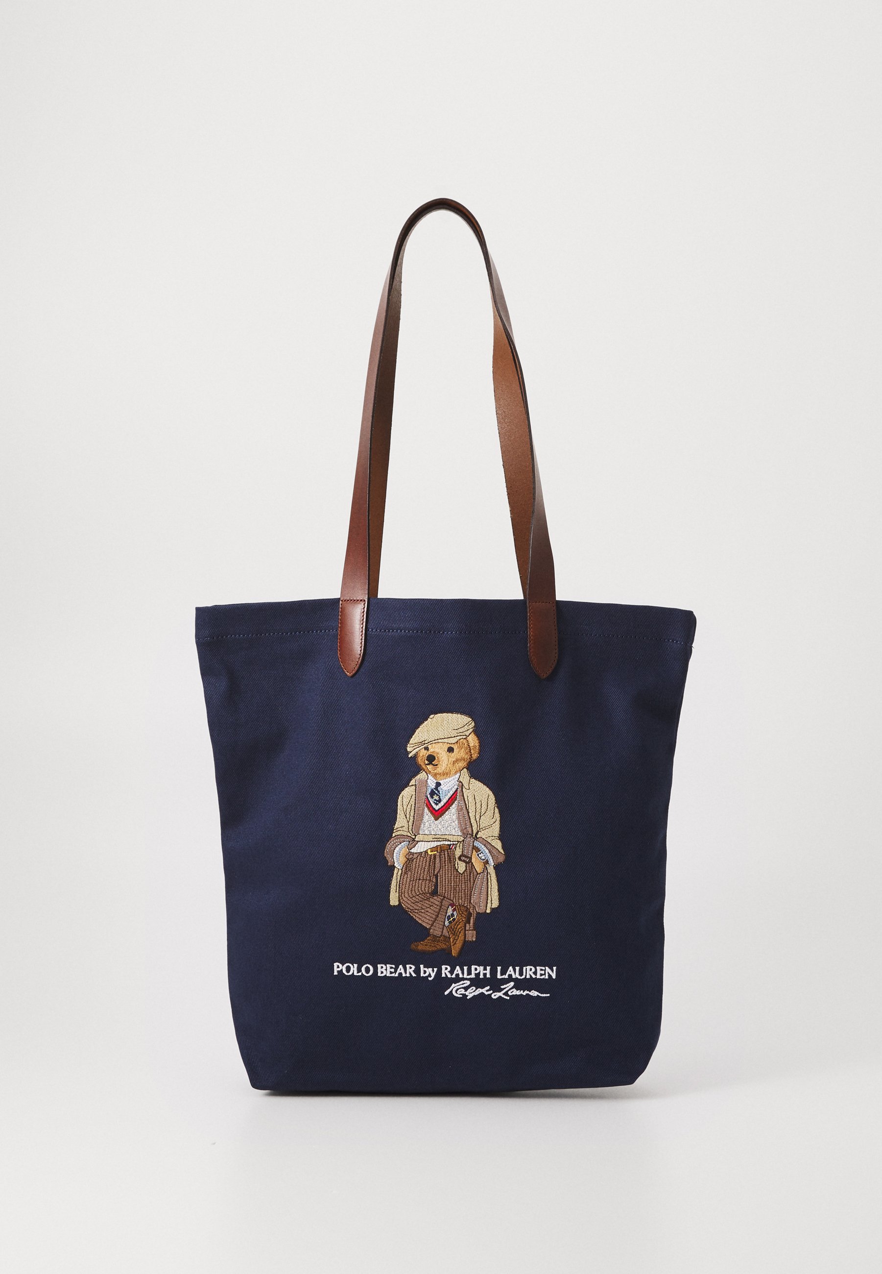 Polo Ralph Lauren TOTE MEDIUM UNISEX - Tote bag - newport navy