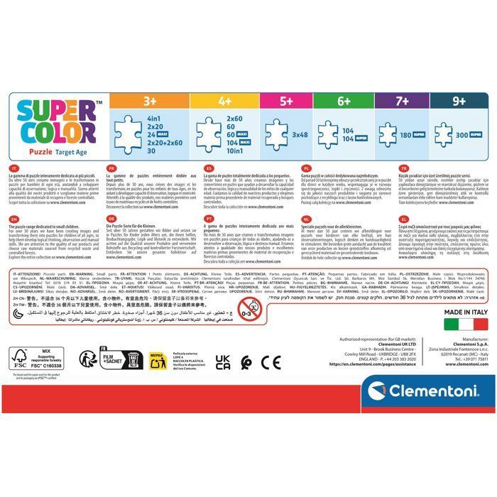 Clementoni - Cazadores de demonios K-Pop - Rompecabezas de 104 piezas - Rompecabezas infantil - Para mayores de 6 años