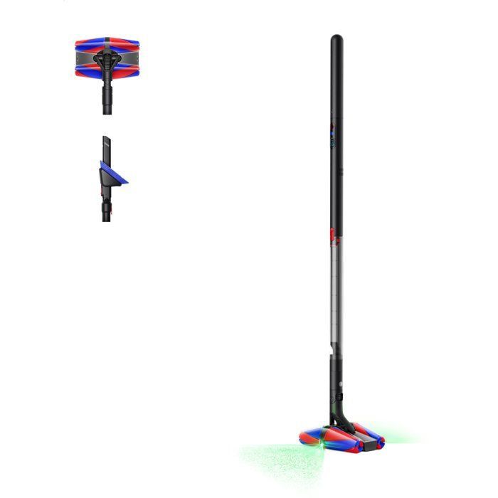 DYSON PENCILVAC Fluffycones - Aspirateur Balai sans fil - Léger et maniable - Brosse multidirectionnelle - Poids 1,8 kg