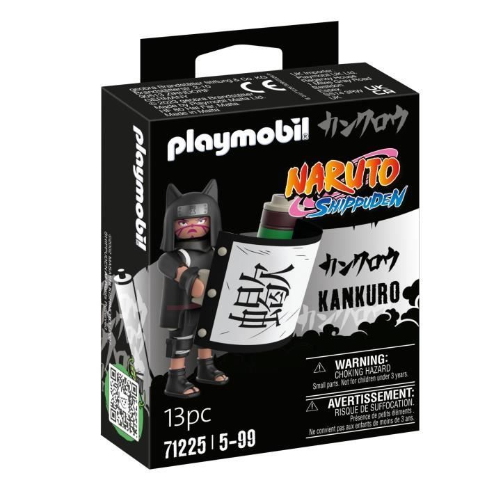 PLAYMOBIL 71225 Kankuro, Naruto Shippuden Figure, Ages 5+