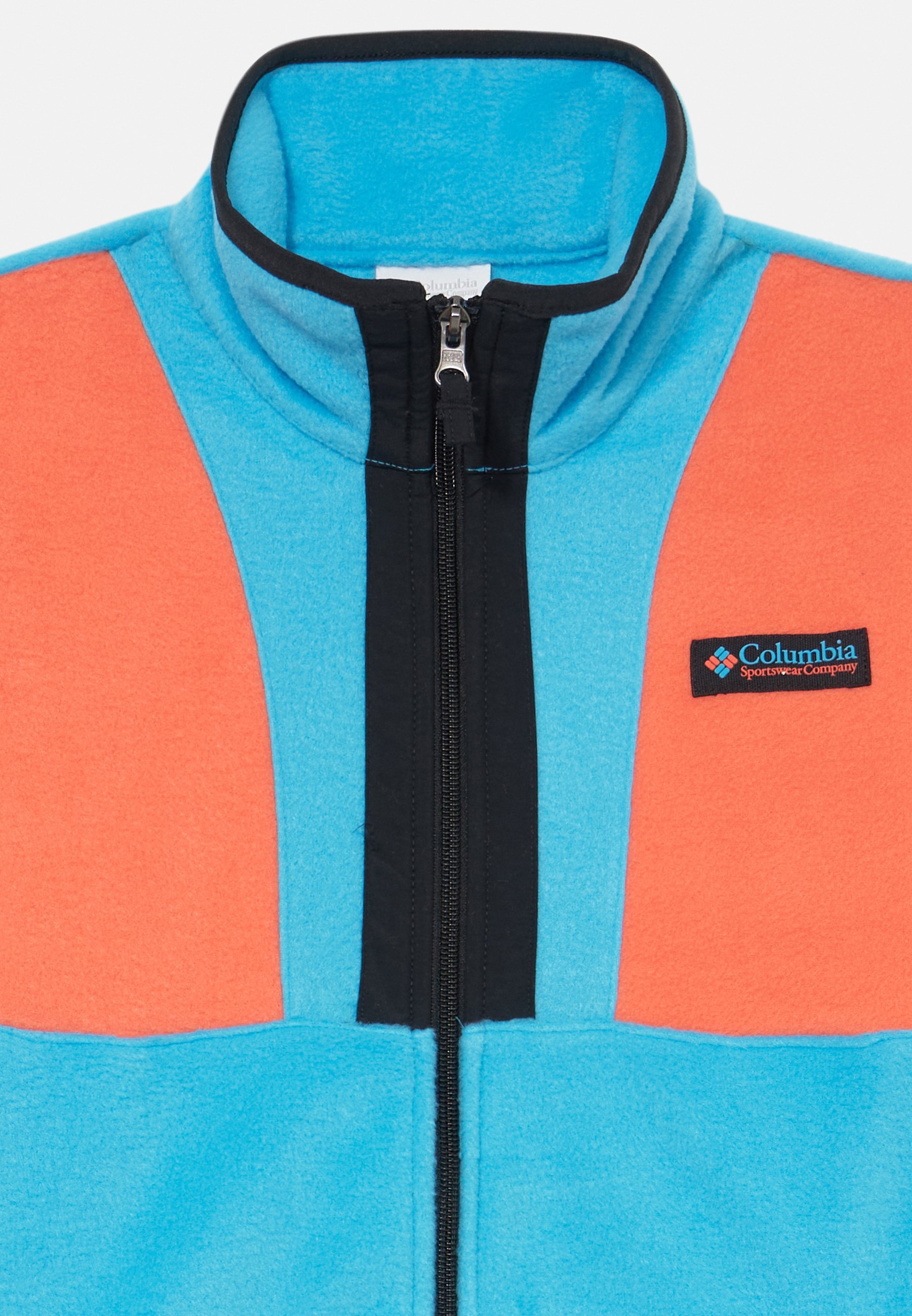 Jaqueta de lã Columbia BACK BOWL FULL ZIP UNISSEX - zing/azul-compass/preta