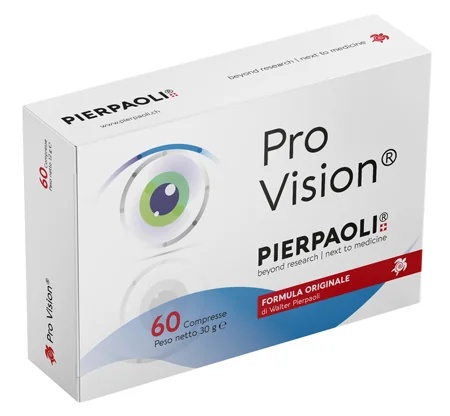 PIERPAOLI Dr. Pierpaoli Pro Vision 60 tabletten Voedingssupplement voor het zicht