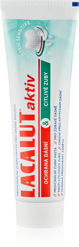 Zubná pasta Lacalut Aktiv, ktorá chráni zuby a ďasná