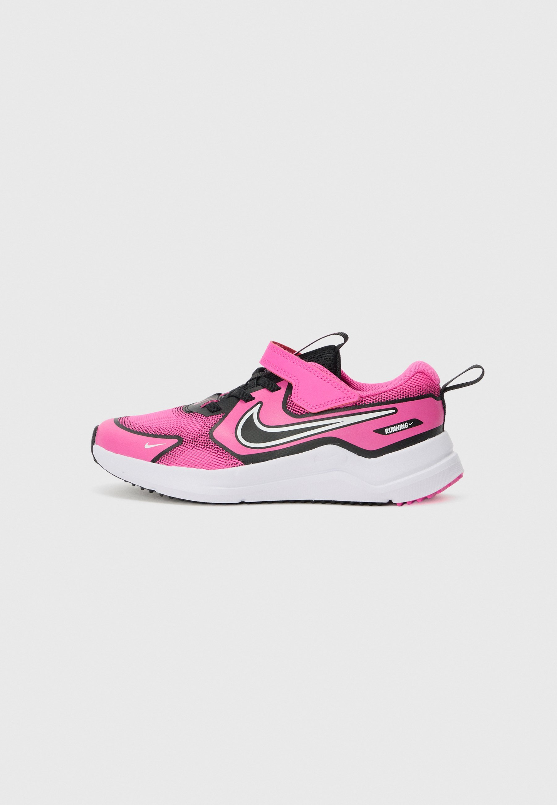 Nike Performance COSMIC RUNNER UNISEX - Hardloopschoenen voor op de weg - laser fuchsia/wit/zwart