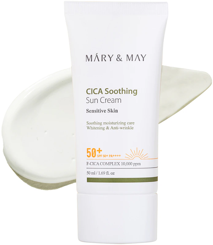 Mary&May Cica Verzachtende Beschermende Crème SPF 50+