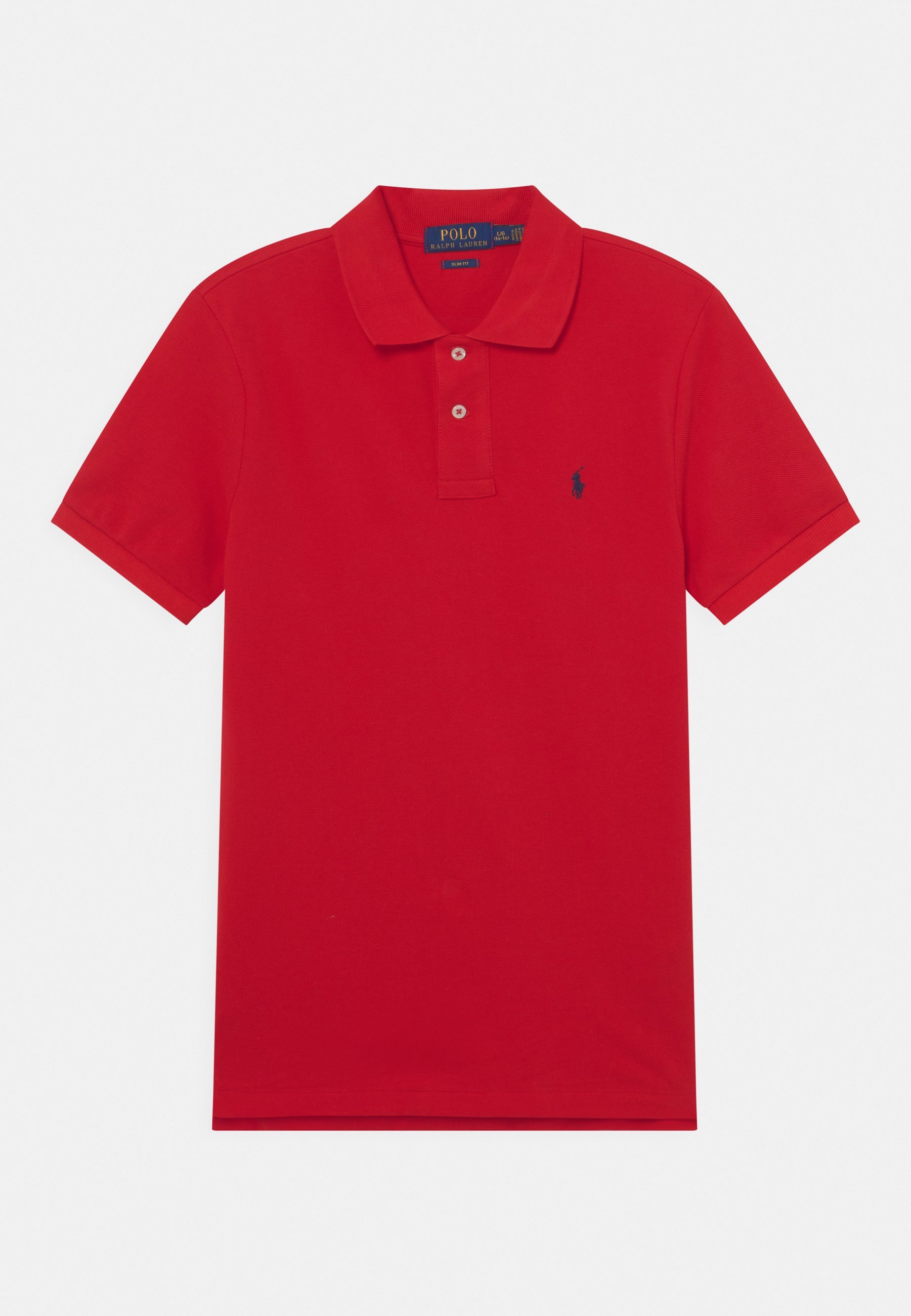 Polo Ralph Lauren CUSTOM FIT TEENS - Camisa polo - vermelha
