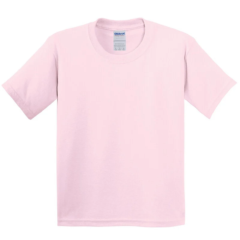 Gildan Basic T-shirt met korte mouwen en dik katoen