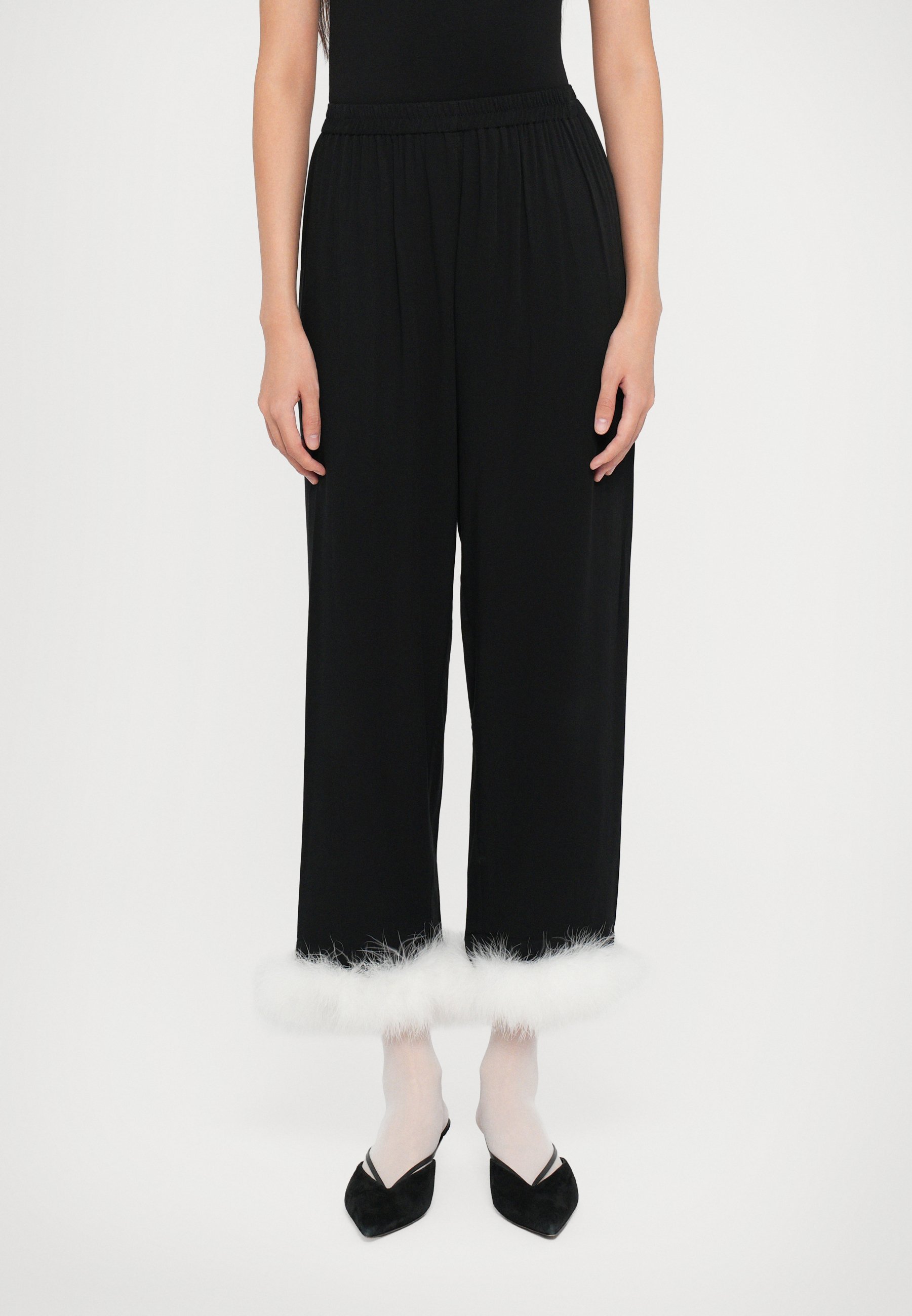 Pijama VENUS IN LOVE - Pantaloni - negru