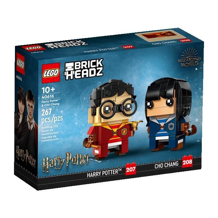 LEGO BrickHeadz 40616 Harry Potter™ et Cho Chang Cadeaux Jouets Objets de collection 10+