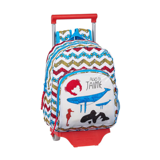  Mochila Algo De Jaime Ocean Pequeña Con Carro