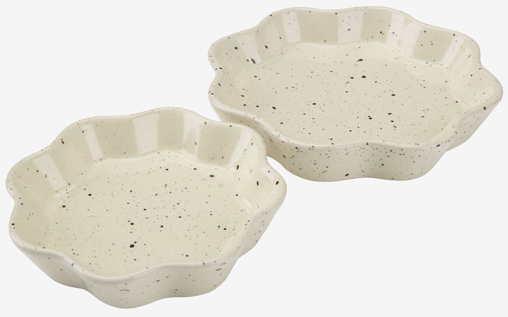 STENSTORP Dekoratívna misa STENSTORP Ø11/ Ø14cm 2 ks/balenie kameninový