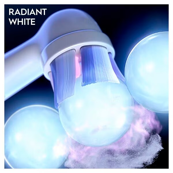 Hlavice zubnej kefky Oral-B iO Radiant White<br>čierne, 4 kusy