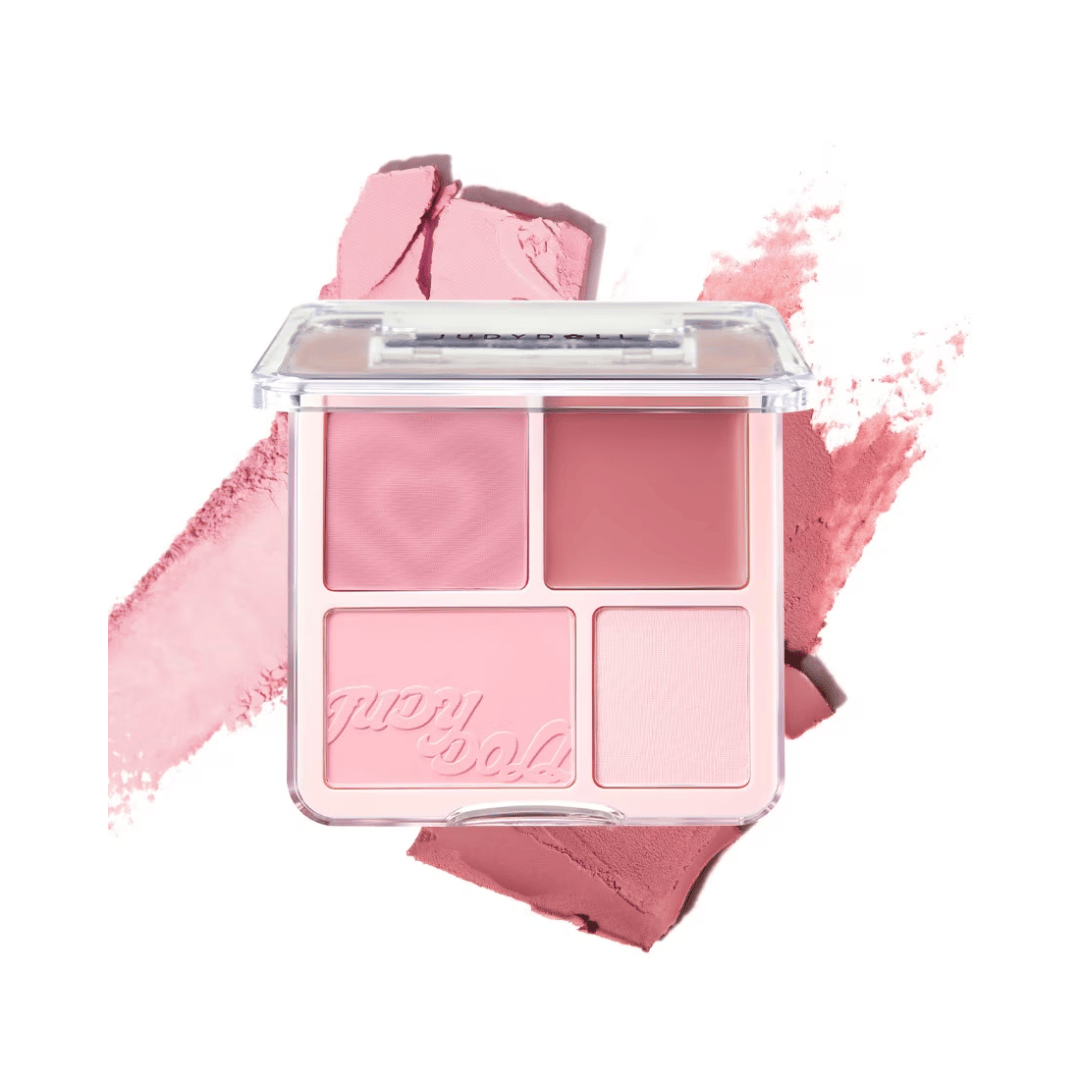 Judydoll paleta rumenila i highlightera u 4 boje