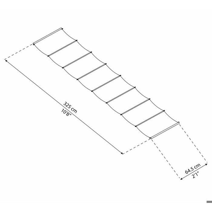 Canopia Stockholm 3,4x6 Pergola-Dachjalousien