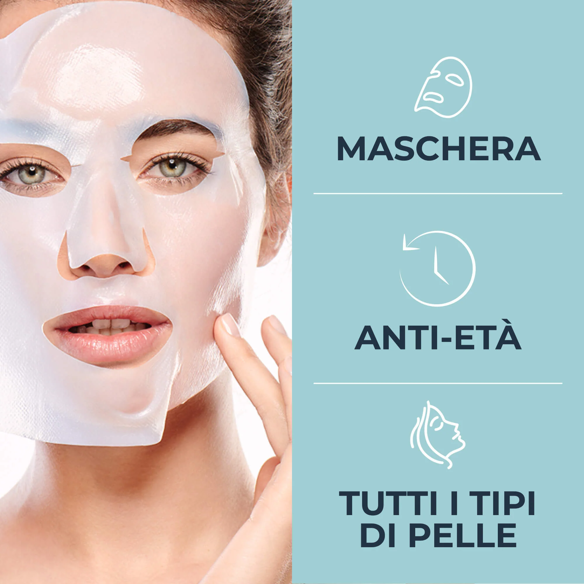 Hyaluron-Filler Hyaluron Intensive Mask - Maschera Anti-età viso