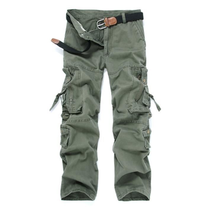 Men's Stretch Battle Chino Trousers - Green