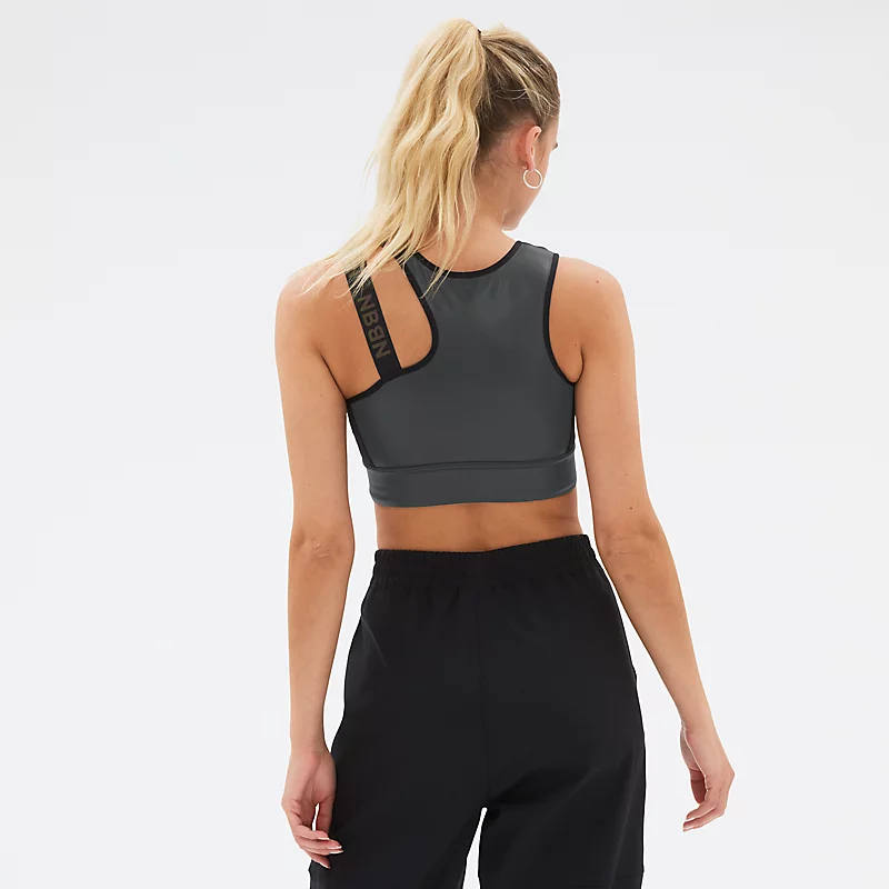 Q Speed Shape Shield Crop Bra – GRAY