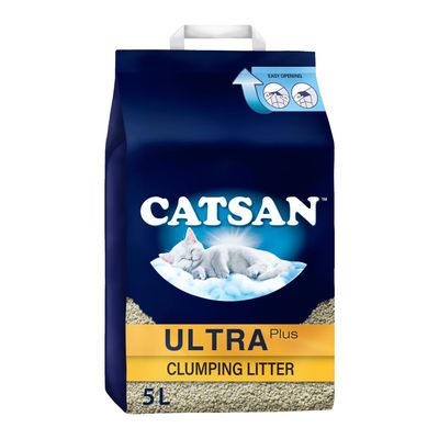 Catsan Ultra Plus hrudkující stelivo pro kočky