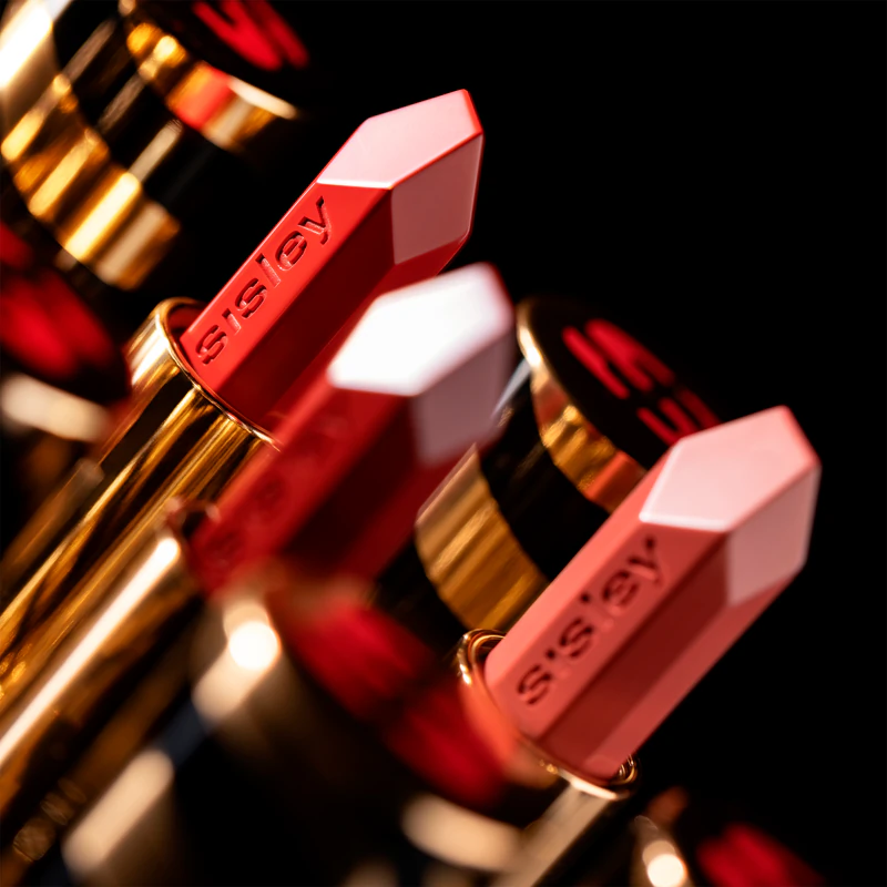 Batom de luxo Sisley Phyto Rouge com ácido hialurônico