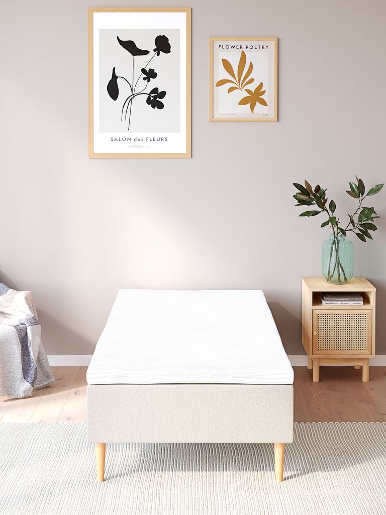 DINGLA PB75 plus Materac ramowy 90x200 DINGLA PB75 piaskowy-91 DREAMZONE