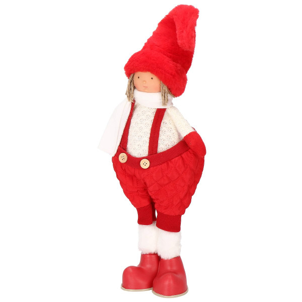 Laleczka 52 cm ozdoba świąteczna, figurka świąteczna, gnom