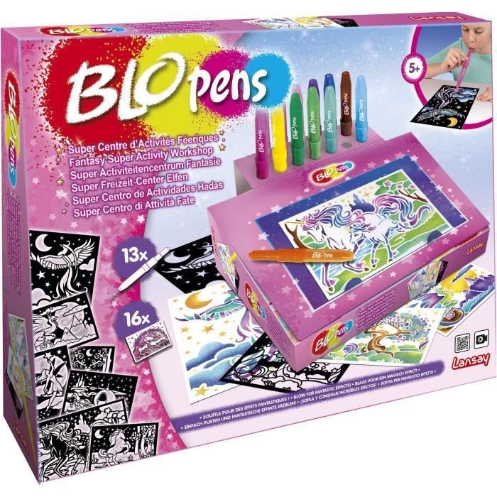LANSAY - BLOPENS - Super Centre d'Activités Féeriques - Dessin et Coloriage - Dès 5 ans