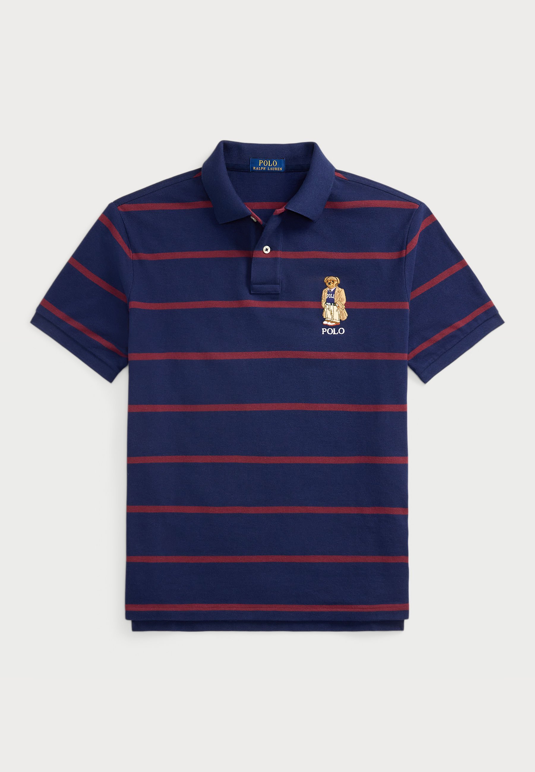 Polo Ralph Lauren Polo shirt met korte mouwen - Newport marineblauw/wijnrood