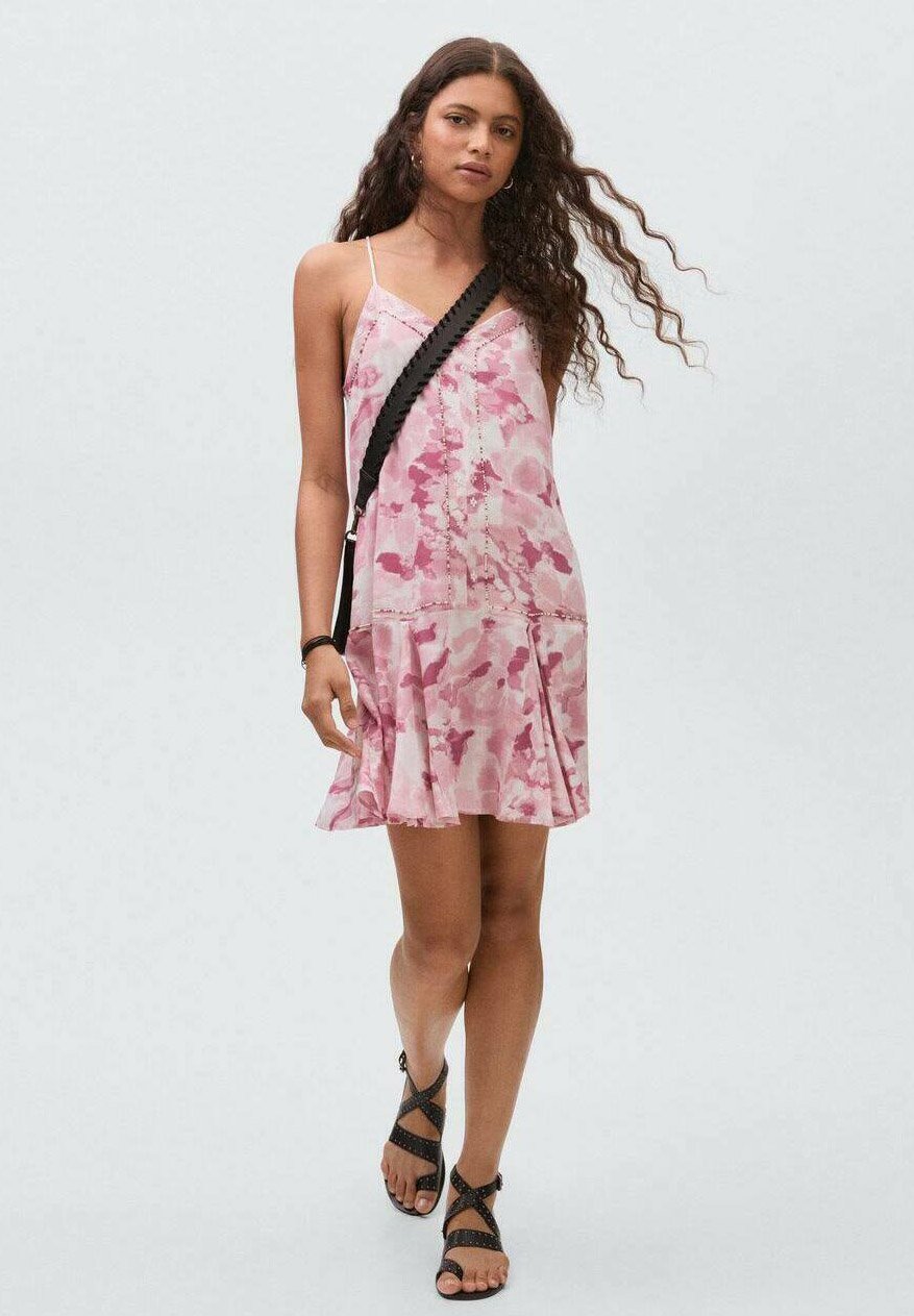 Robe de jour Mango Kids HORIZON rose