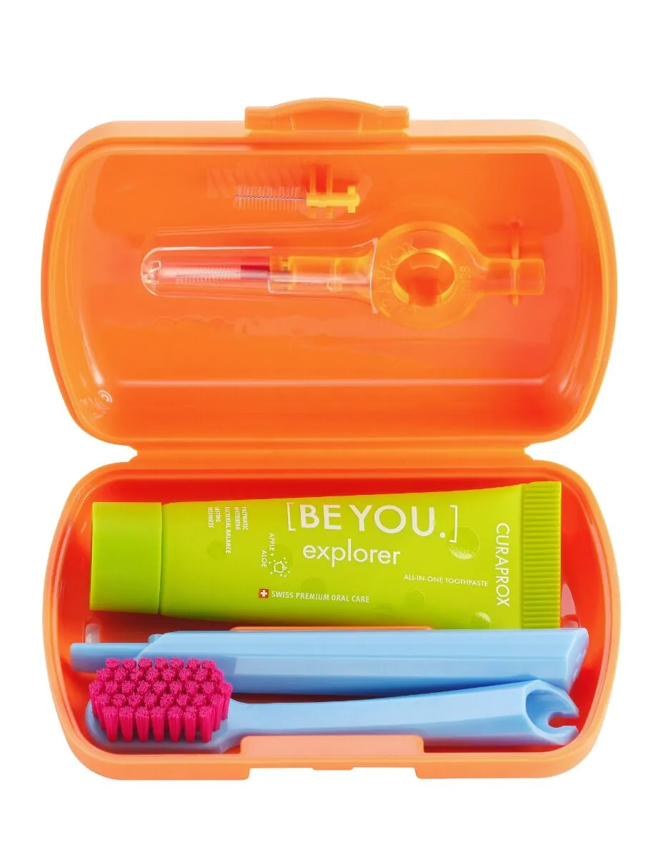 Curaprox Travel Set Orange