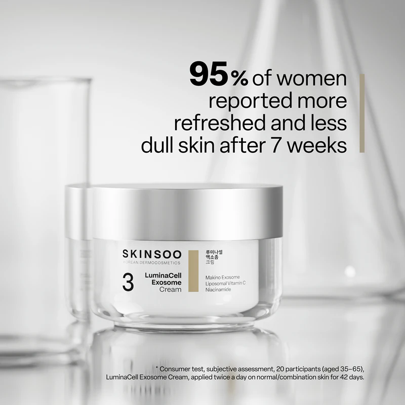 Creme Facial Iluminador LuminaCell Exosome da SKINSOO