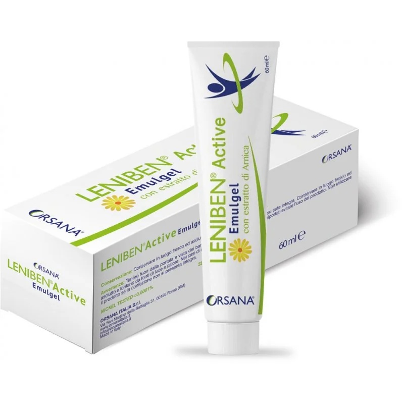 Leniben Active rahustav geel lihas- ja liigesevalu korral 60 ml