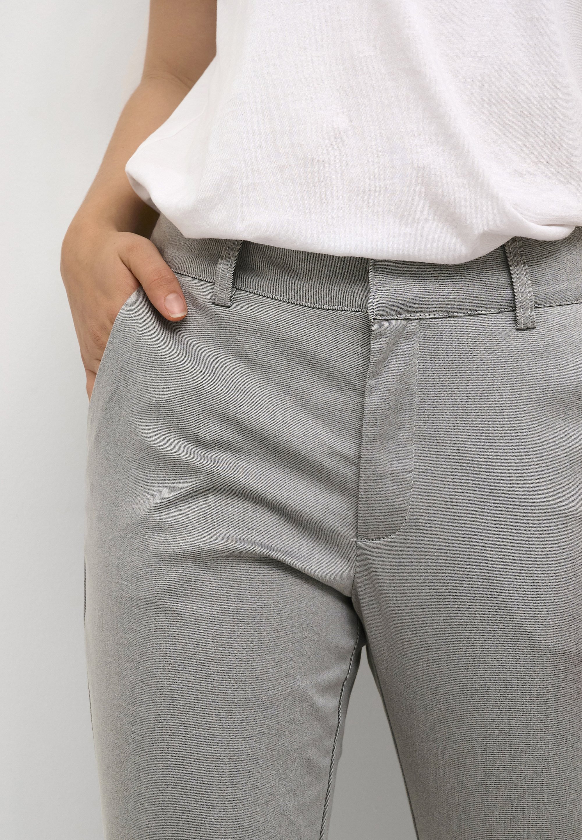 Kaffe LEA - Chino's - steeple gray