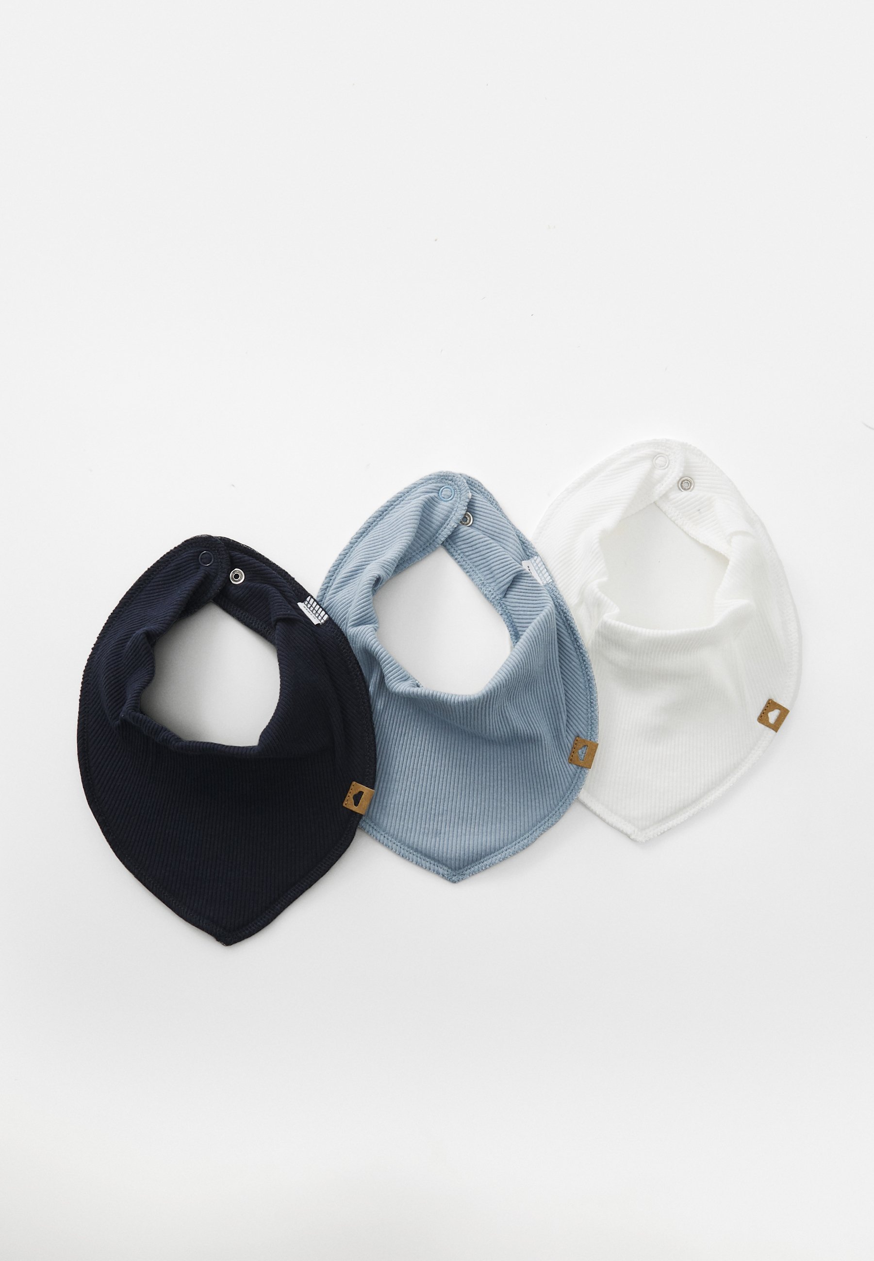 Name it NBMYASIMKILLO SCARF BIB UNISEX 3 PACK - Skjerf - cloud dancer/packdusty/bluenavy blazer