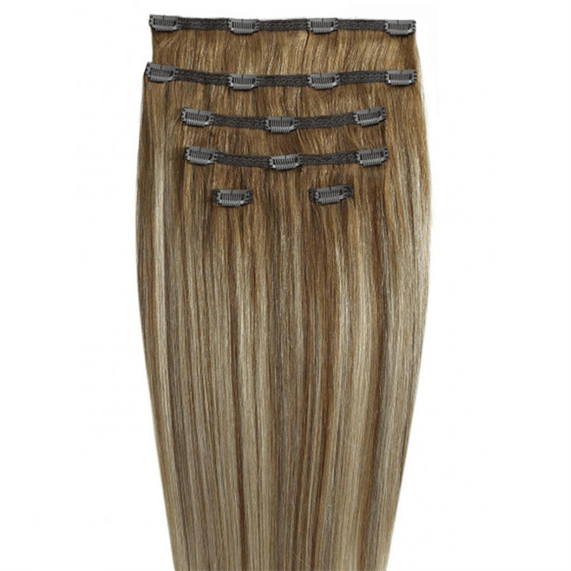 Przedłużki Gold24 Przedłużki Clip-in GOLD24 #4 Brązowe - 60 cm - 1 sztuka