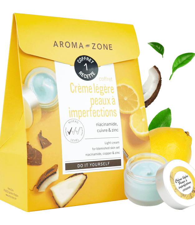 Kit cosmétique maison Crème légère peaux à imperfections