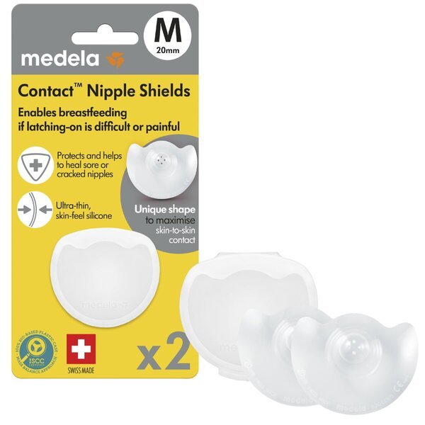 Medela kontaktkrūtsgala uzgaļi<br>izmērs M, 2 gabali