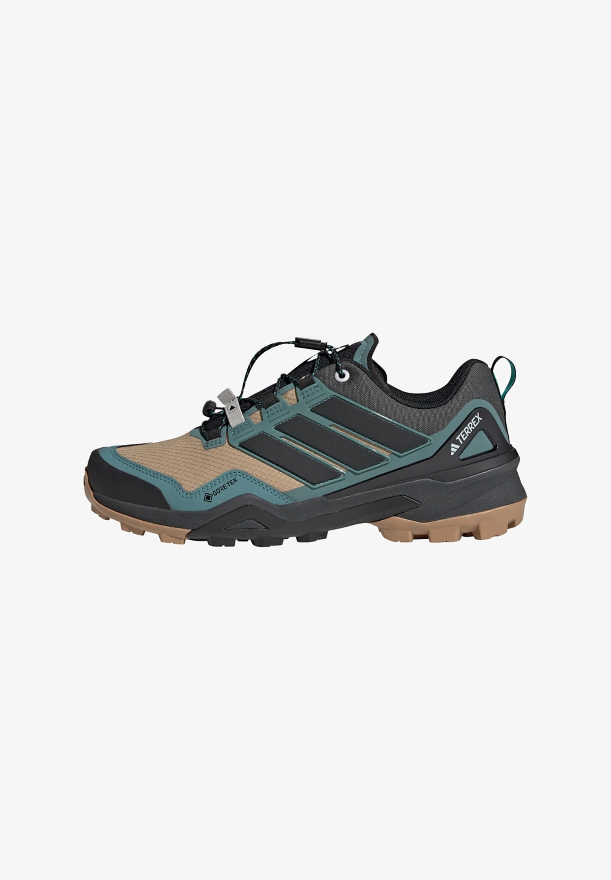 Adidas Terrex SKYCHASER MID GTX - Scarpe da trekking - cartone animato nero usato verde acqua