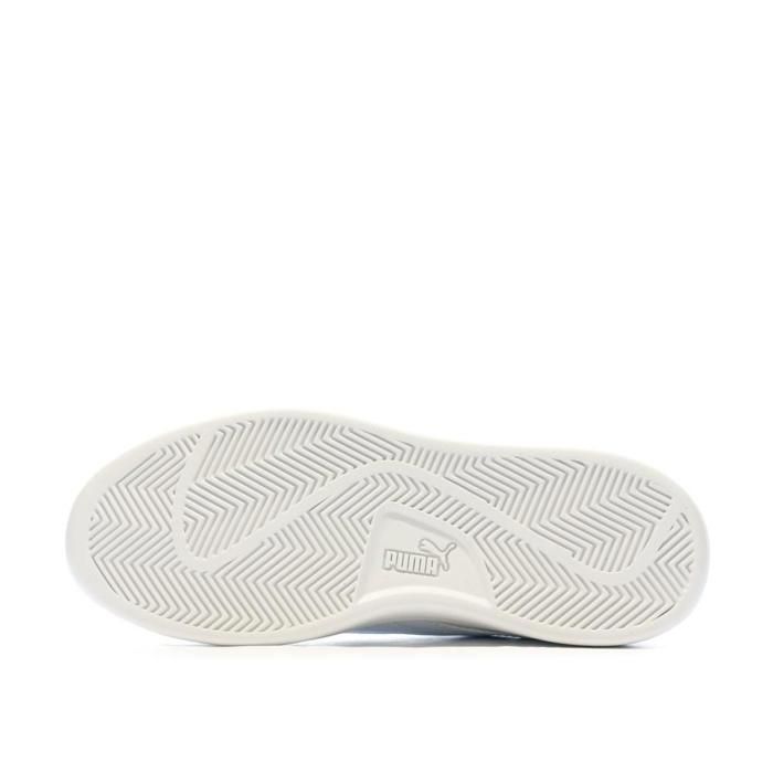 Baskets Blanches Fille Puma Smash 3.0