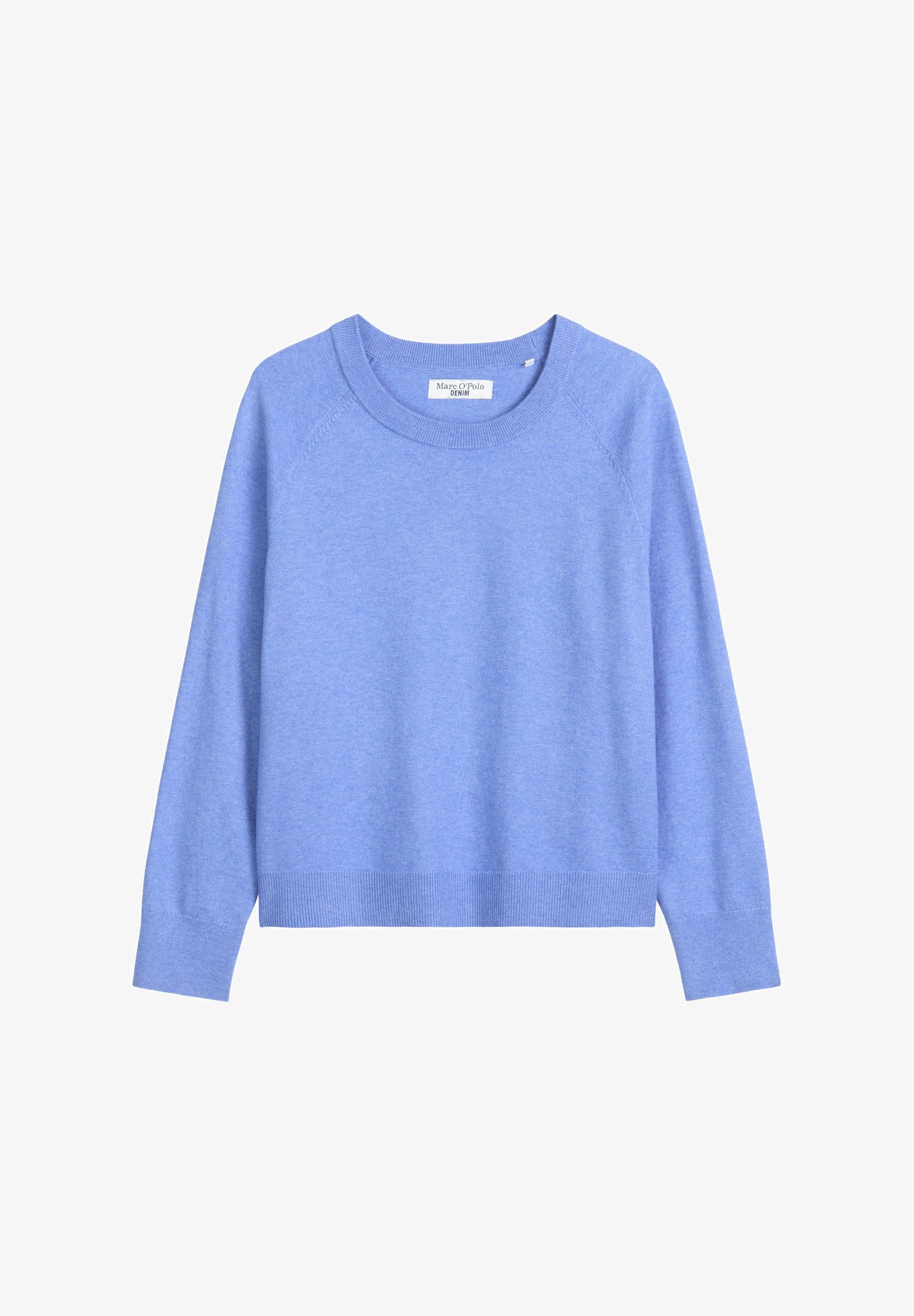 Marc O'Polo DENIM PULLOVER LONG SLEEVE - Jumper - blu mélange medio_free_