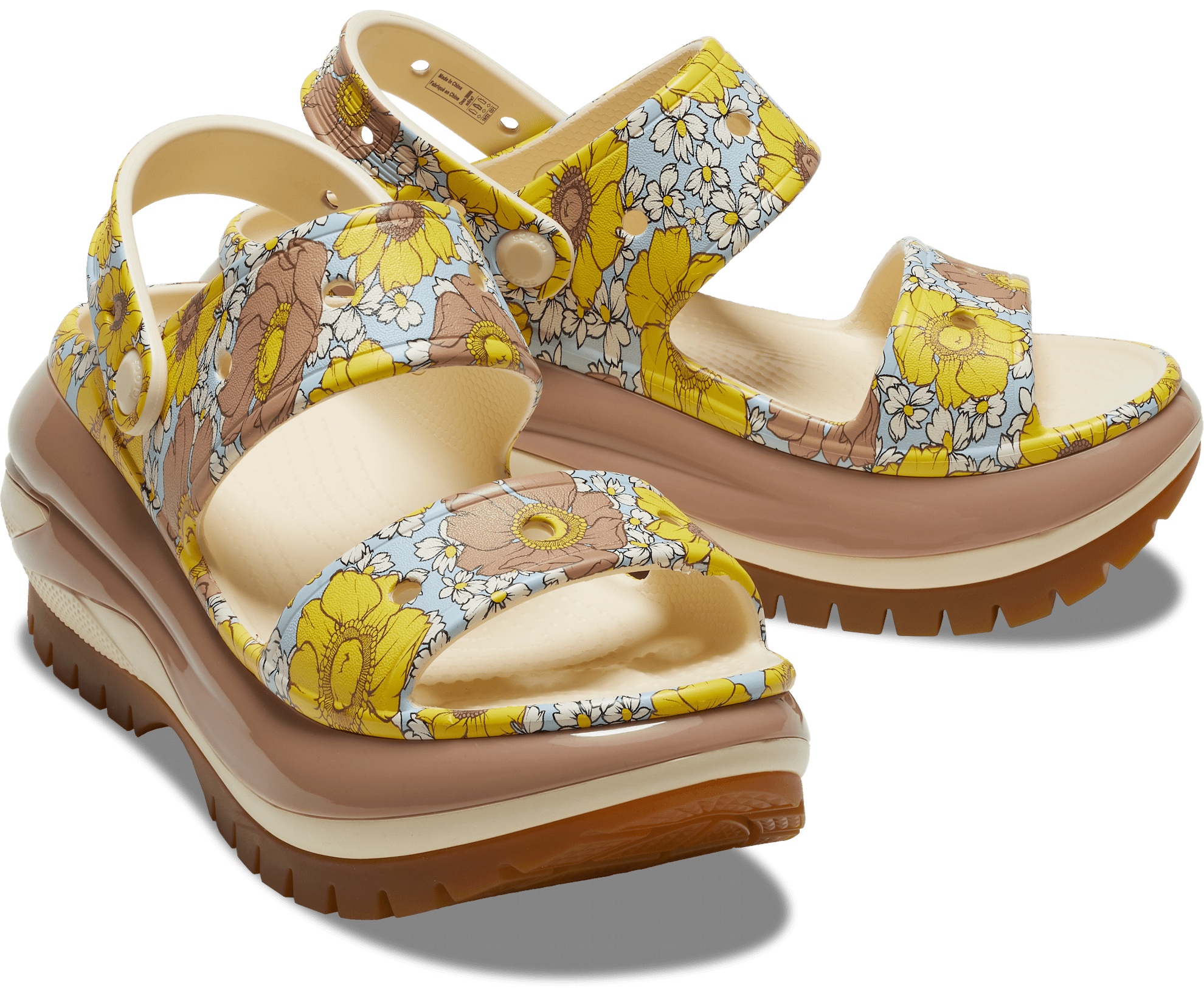 Mega Crush Retro Floral Sandal