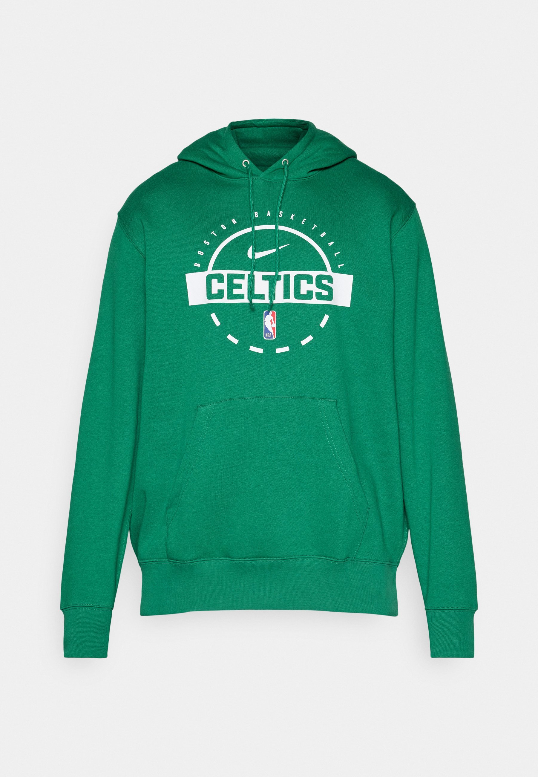 Nike Performance BOSTON CELTICS CLUB HOODY - Klubbklær - black/white/white/whiteNike Performance