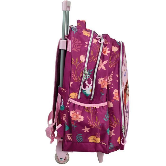 Sac à dos à roulettes Princesse Disney Château 46 CM Trolley Haut de Gamme - Cartable