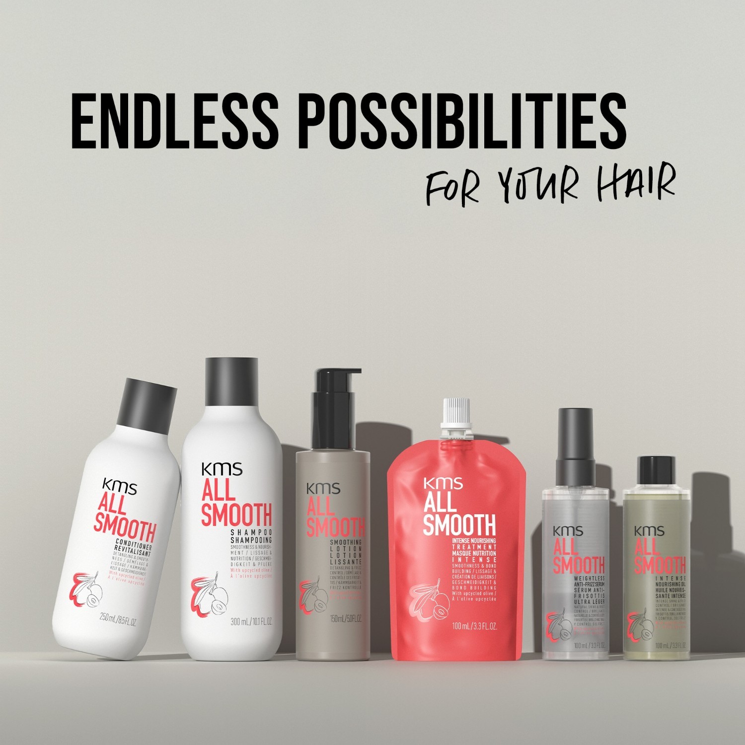 KMS Hair Treatment All Smooth Intenzívna starostlivosť - 500 ml