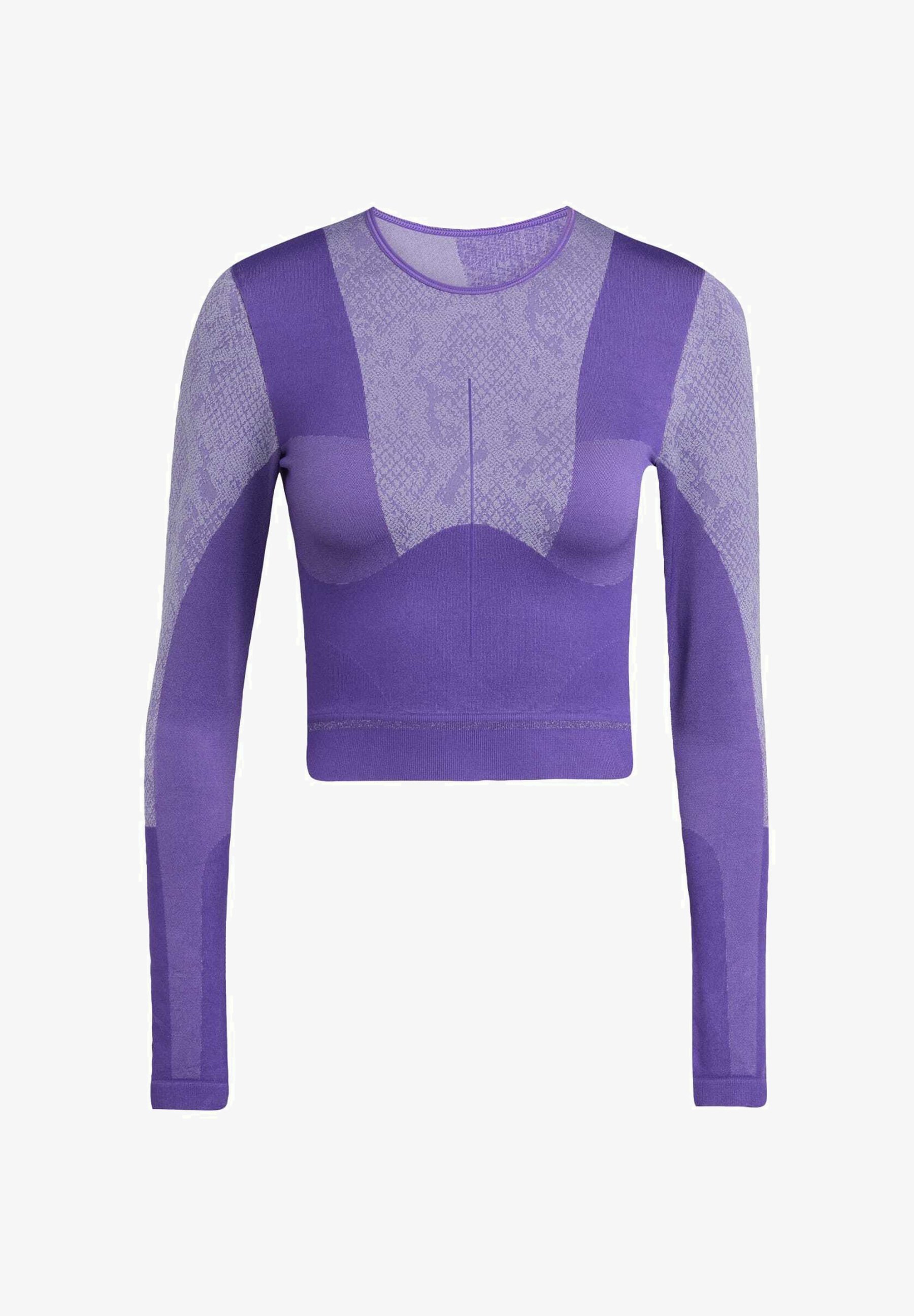 Haut à manches longues adidas by Stella McCartney - violet alpin/smc transparent onix